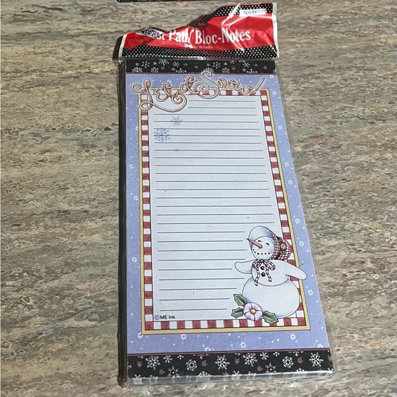 New Lady Jane bundle of 3-pack magnetic list pads and 1-Mary Engelbreit list pad - Picture 8 of 12